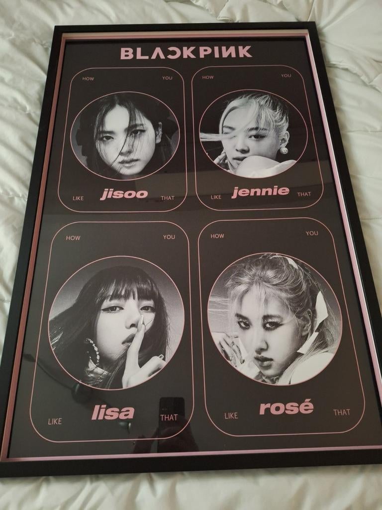 Blackpink poster in lijst, Ophalen, A1 t/m A3