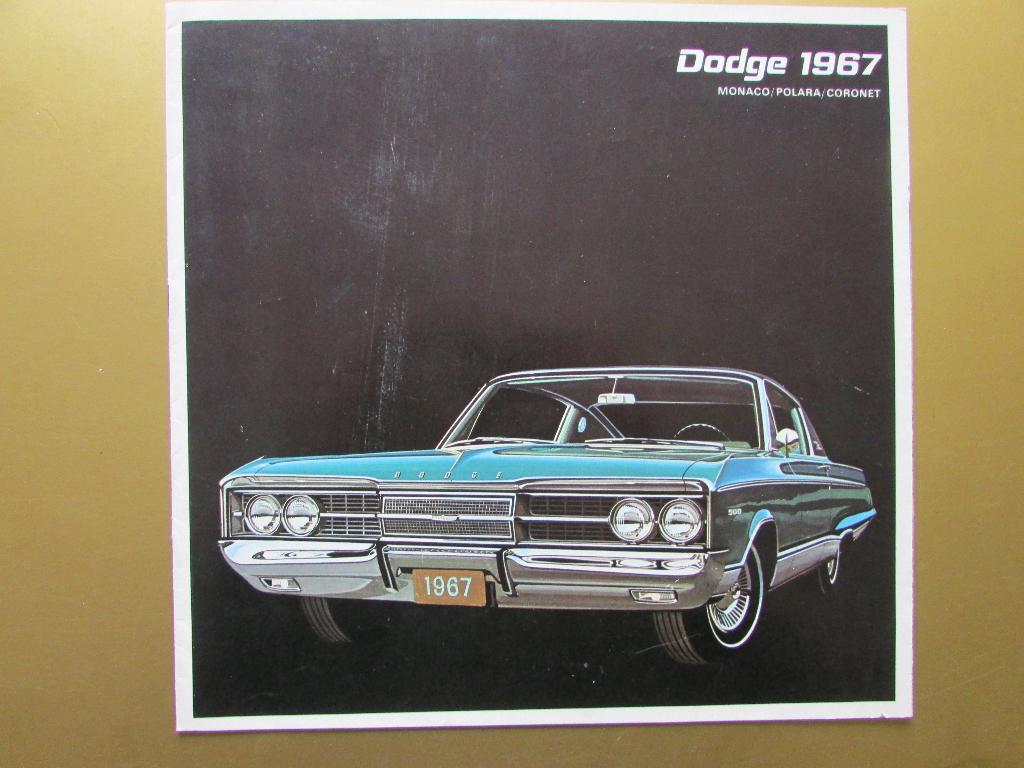 1967 Dodge prestige brochure, Nederlands, Ophalen of Verzenden, Zo goed als nieuw, Overige merken