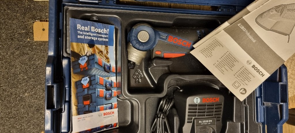 Bosch professioneel haakse schroevendraaier in box, Ophalen of Verzenden, Zo goed als nieuw