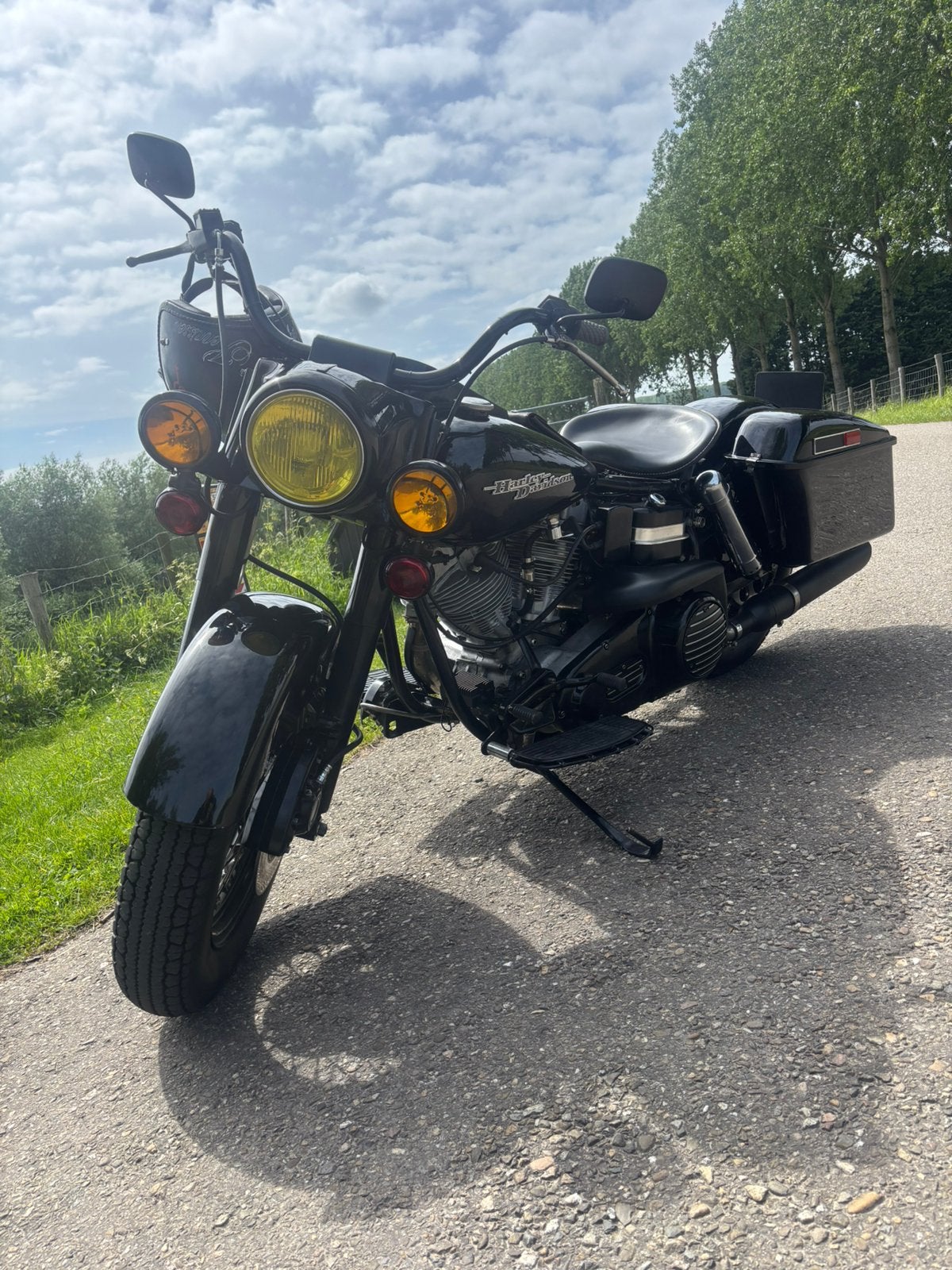 75 er FLH Shovelhead 8500€, 2 cilinders, Particulier, Meer dan 35 kW, 1200 cc