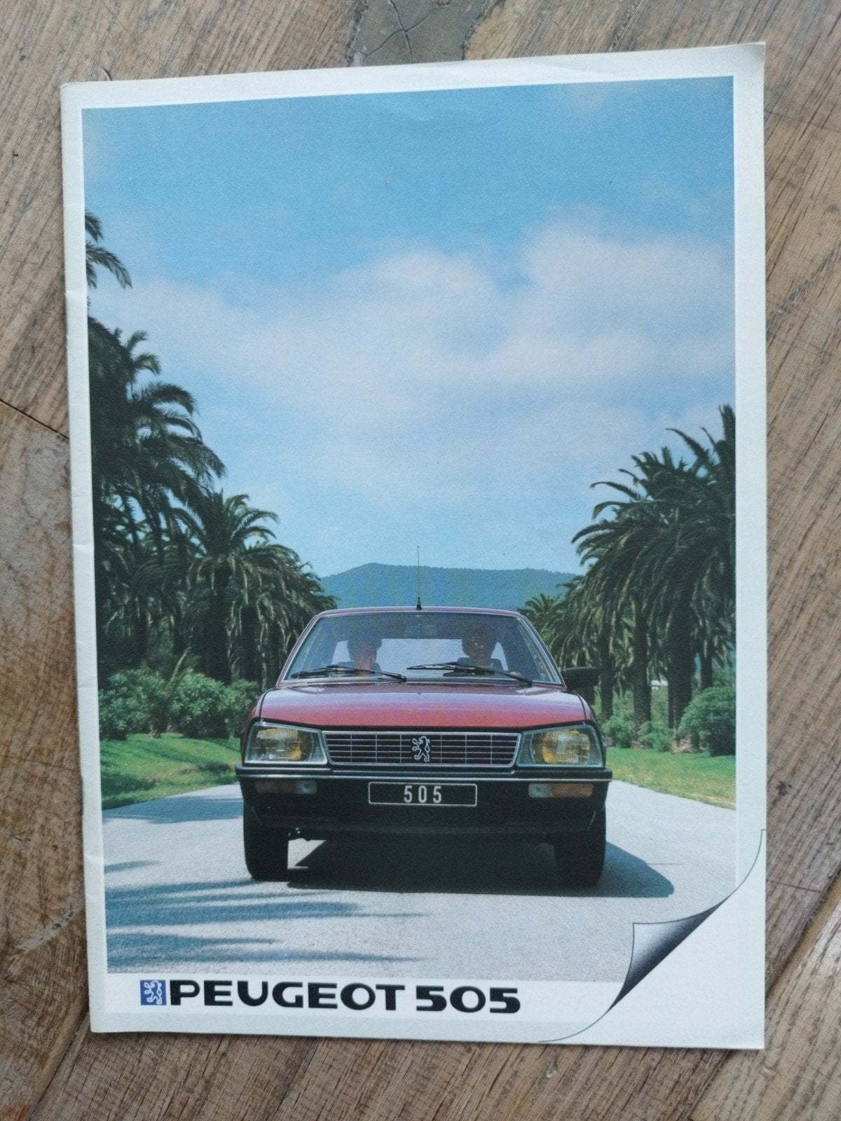 Peugeot 505 GR/GRD Brochure uit 1983 - Nederlands, Ophalen of Verzenden, Zo goed als nieuw, Peugeot, Peugeot