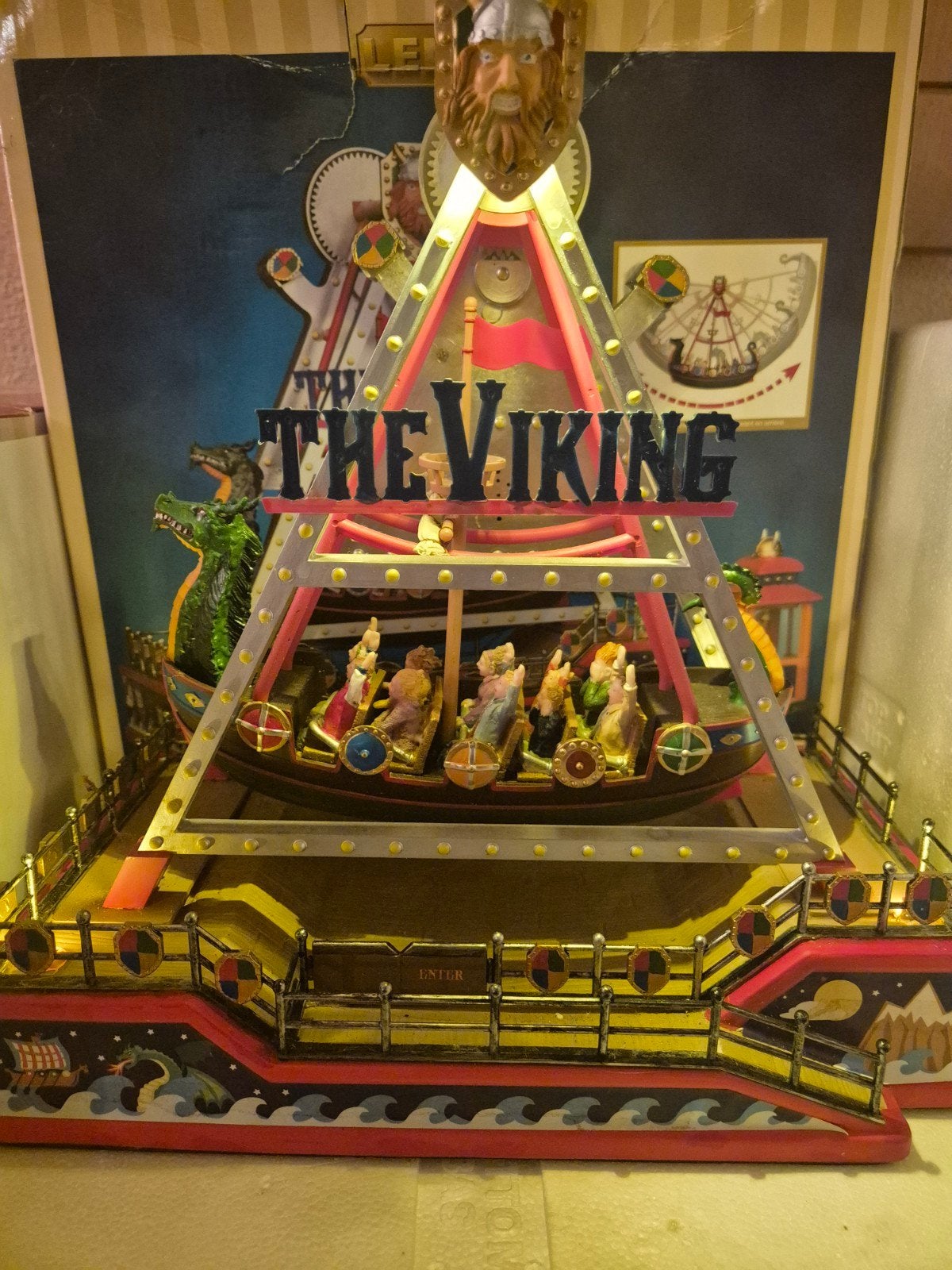 Lemax - The Viking Ship, Ophalen of Verzenden, Zo goed als nieuw