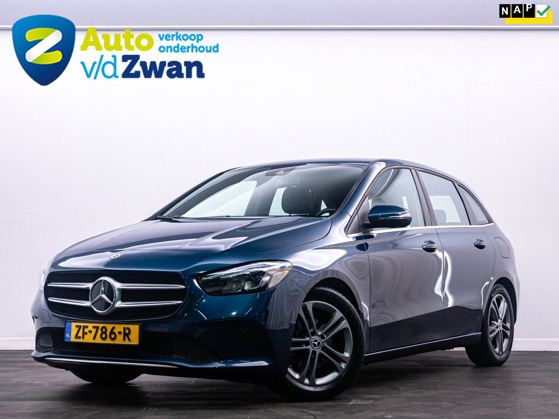 Mercedes-Benz B-klasse 180 Advantage Aut. 1e Eigenaar|Camera, Dealer onderhouden, 136 pk, Gebruikt, 4 cilinders