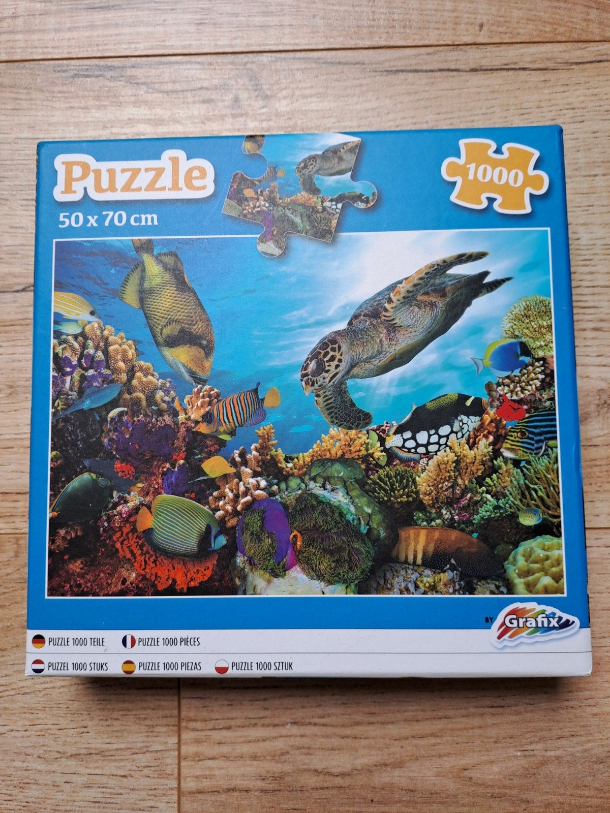 Grafix Legpuzzel 1000 stukjes - Onderwaterwereld, Ophalen of Verzenden, 500 t/m 1500 stukjes, Nieuw, Legpuzzel