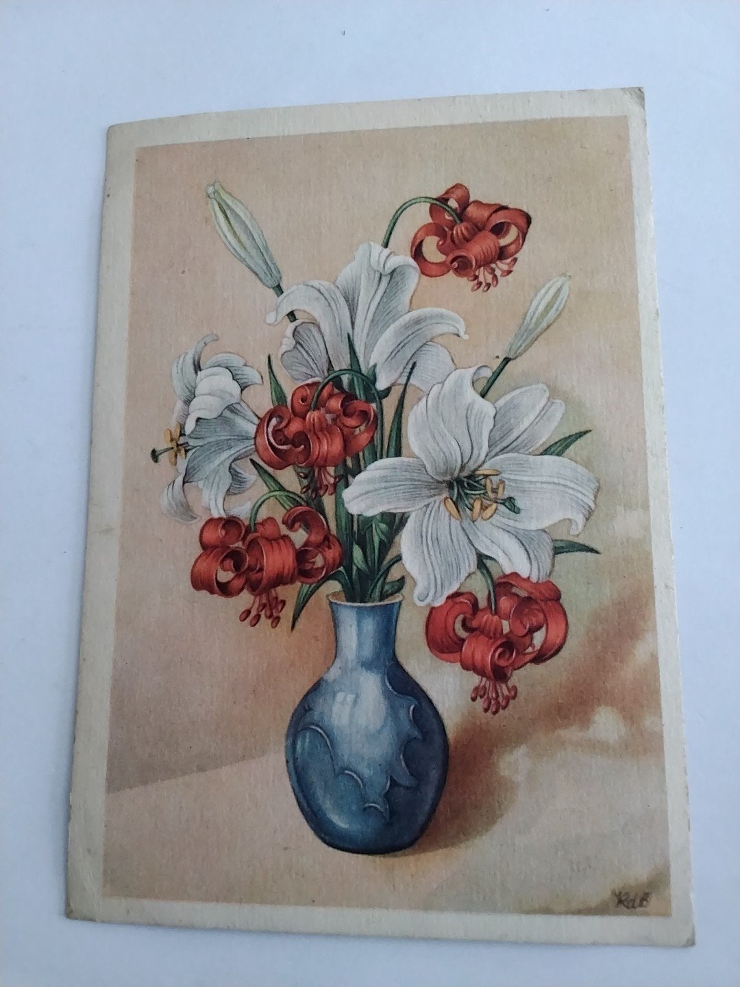 VAAS. MET LELIES, Ophalen of Verzenden