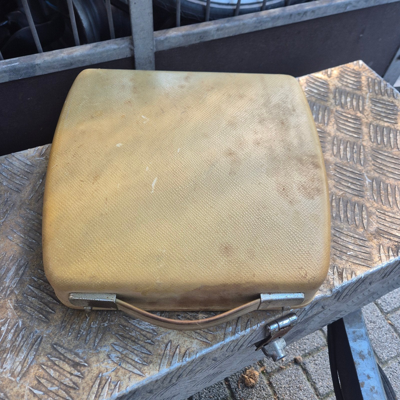 oude typmachine met koffer, Diversen, Typemachines, Ophalen of Verzenden, Gebruikt