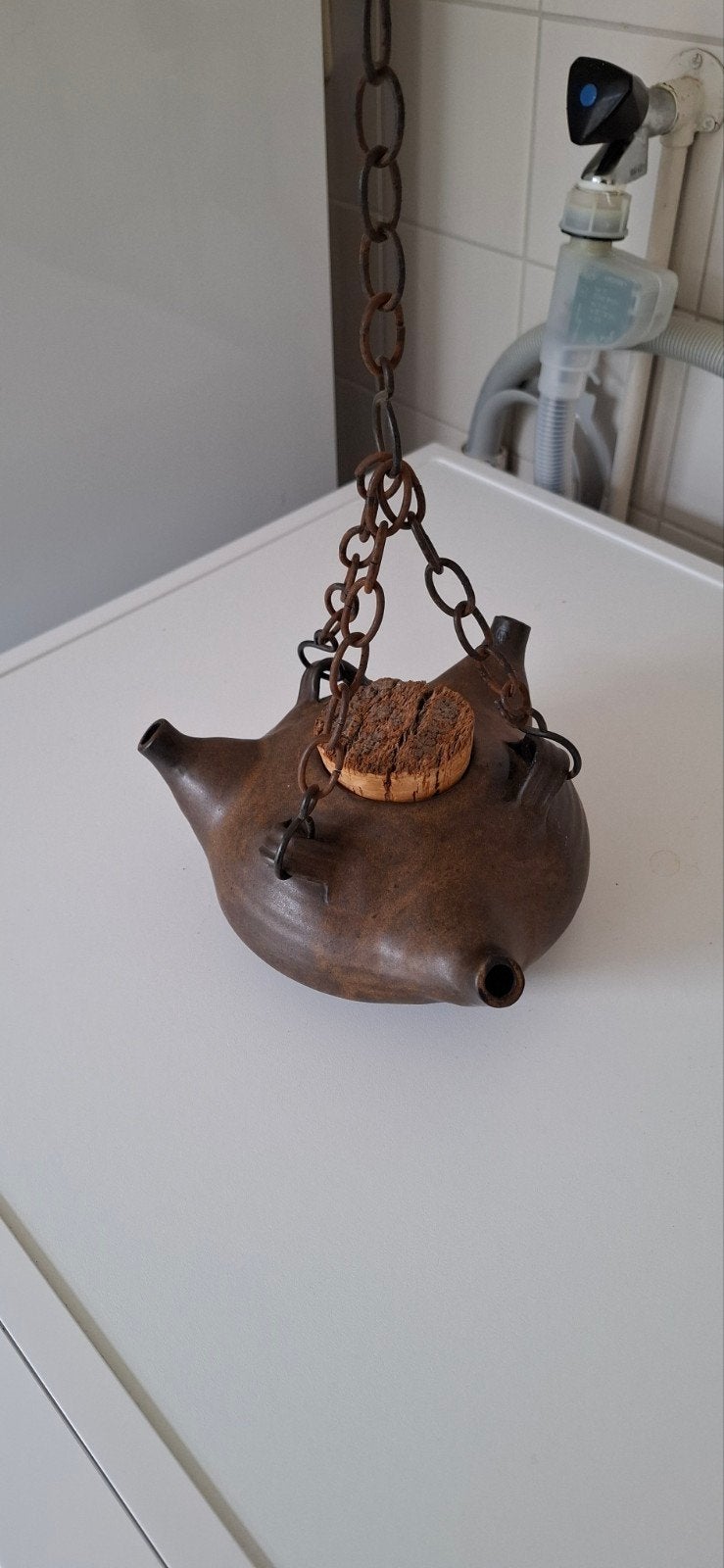 Olielamp jan de graaf, Ophalen