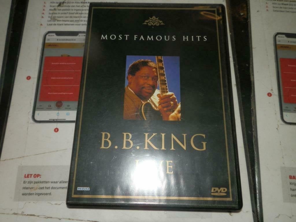 Muziekdvd B.B King live most famous hits, Alle leeftijden, Ophalen of Verzenden, Gebruikt
