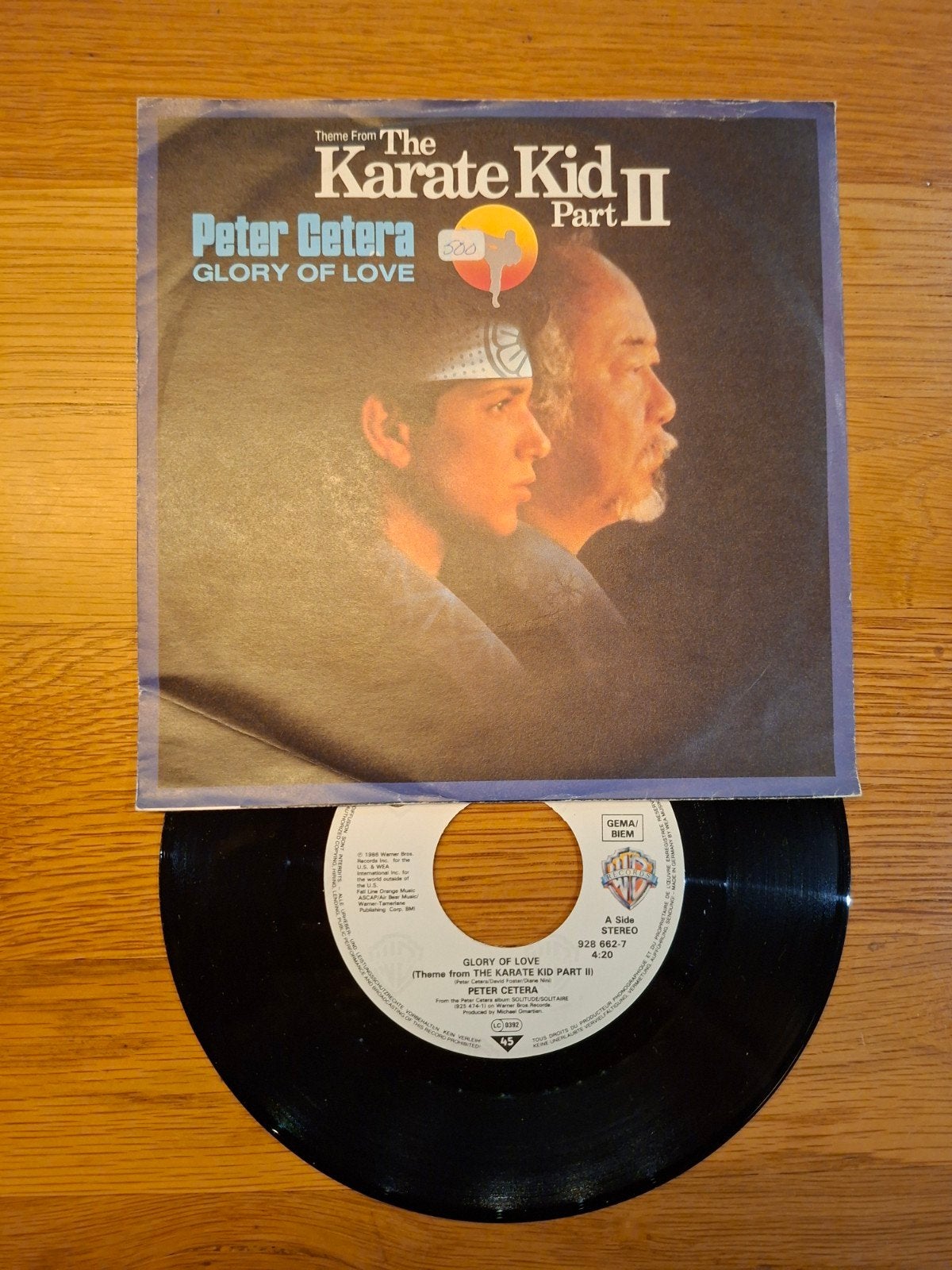 Peter Cetera - Glory of Love (Theme from The Karate Kid Part, Gebruikt, 7 inch, Ophalen of Verzenden, Pop
