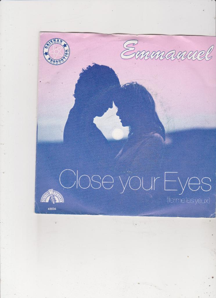 7" Single Emmanuel - Close your eyes, Ophalen of Verzenden, Gebruikt, 7 inch, Pop