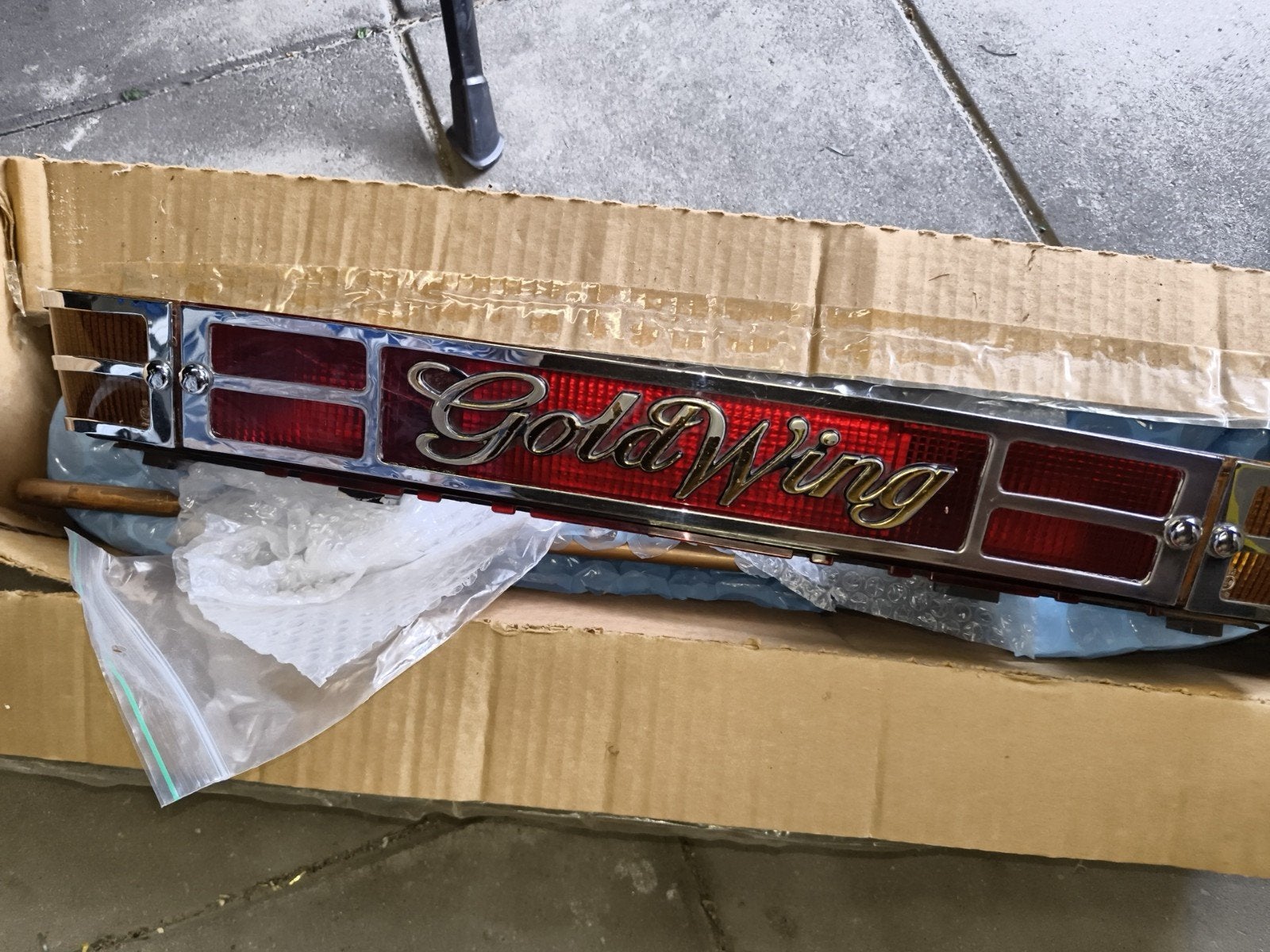 Goldwing lichtbak voor topkoffer, Ophalen, Gebruikt