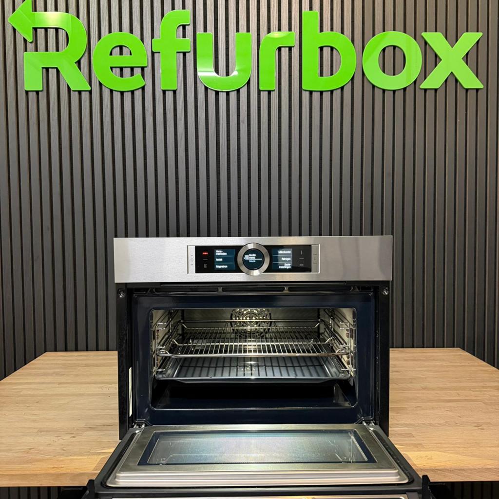 Bosch Serie 8 inbouw combimagnetron oven, Witgoed en Apparatuur, Ovens, Refurbished, Bosch, Combi-oven, Inbouw