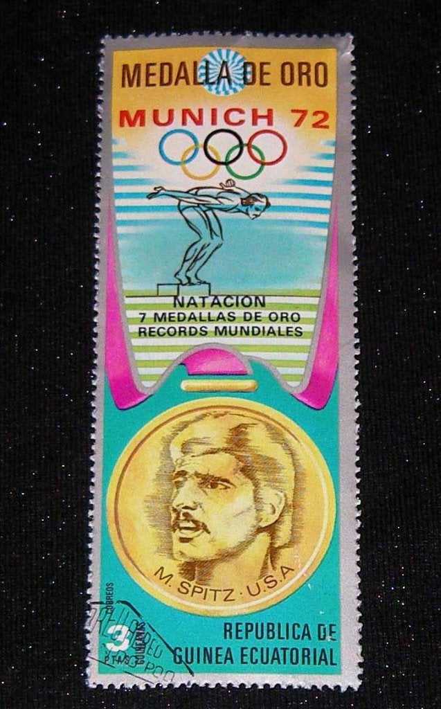 Equatoriaal-Guinea Herdenking Olympische Spelen München 1972, Ophalen of Verzenden, Gestempeld, Sport