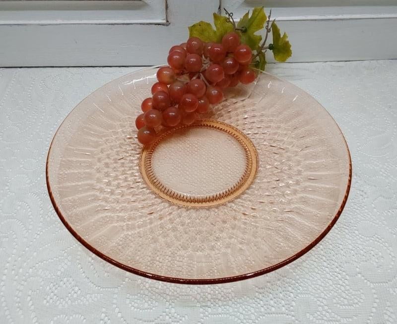 Roze persglas schaal, Ophalen of Verzenden