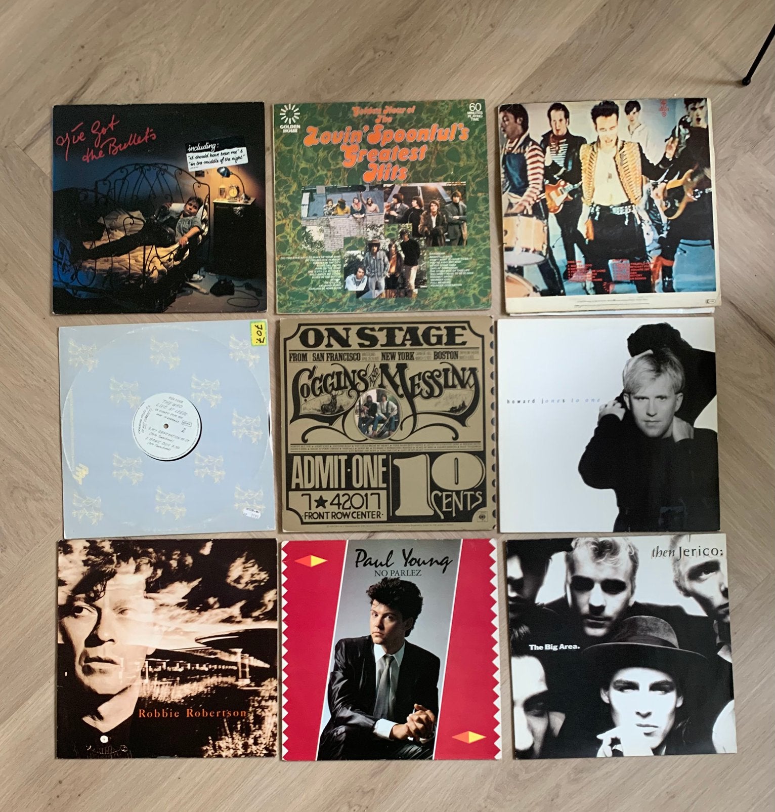 Partij 9 lp’s op vinyl, Ophalen of Verzenden, Gebruikt, 12 inch, Poprock