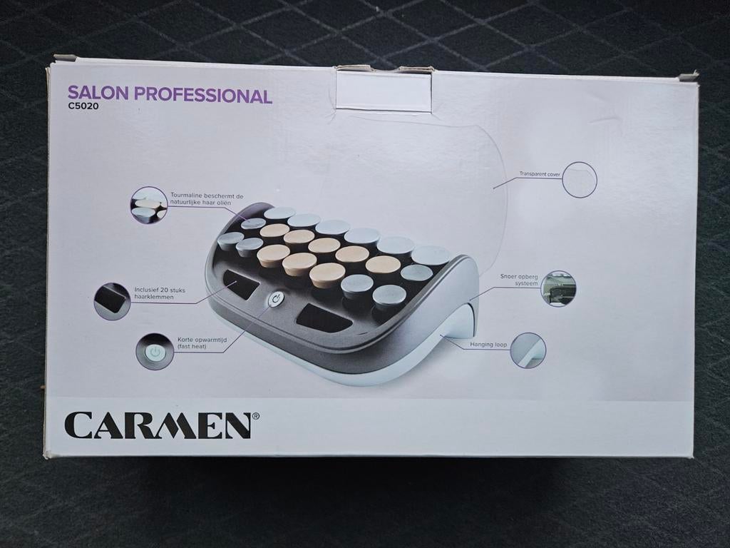 Carmen Salon Professional CS5020 Krulset - Nieuw in doos, Ophalen of Verzenden, Nieuw, Haarverzorging
