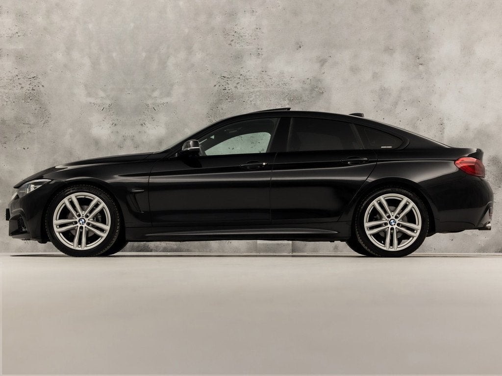 BMW 4 Serie Gran Coupé 418 M Sport Automaat (SCHUIFDAK, M P, Auto's, 12 maanden, Gebruikt, Zwart, Bedrijf