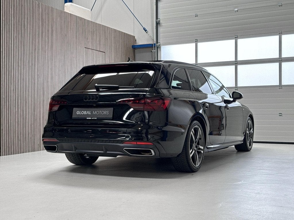 Audi A4 Avant 35 TFSI S Edition - PANORAMADAK - RS STOELEN -, Gebruikt, Zwart, Geïmporteerd, 1500 kg