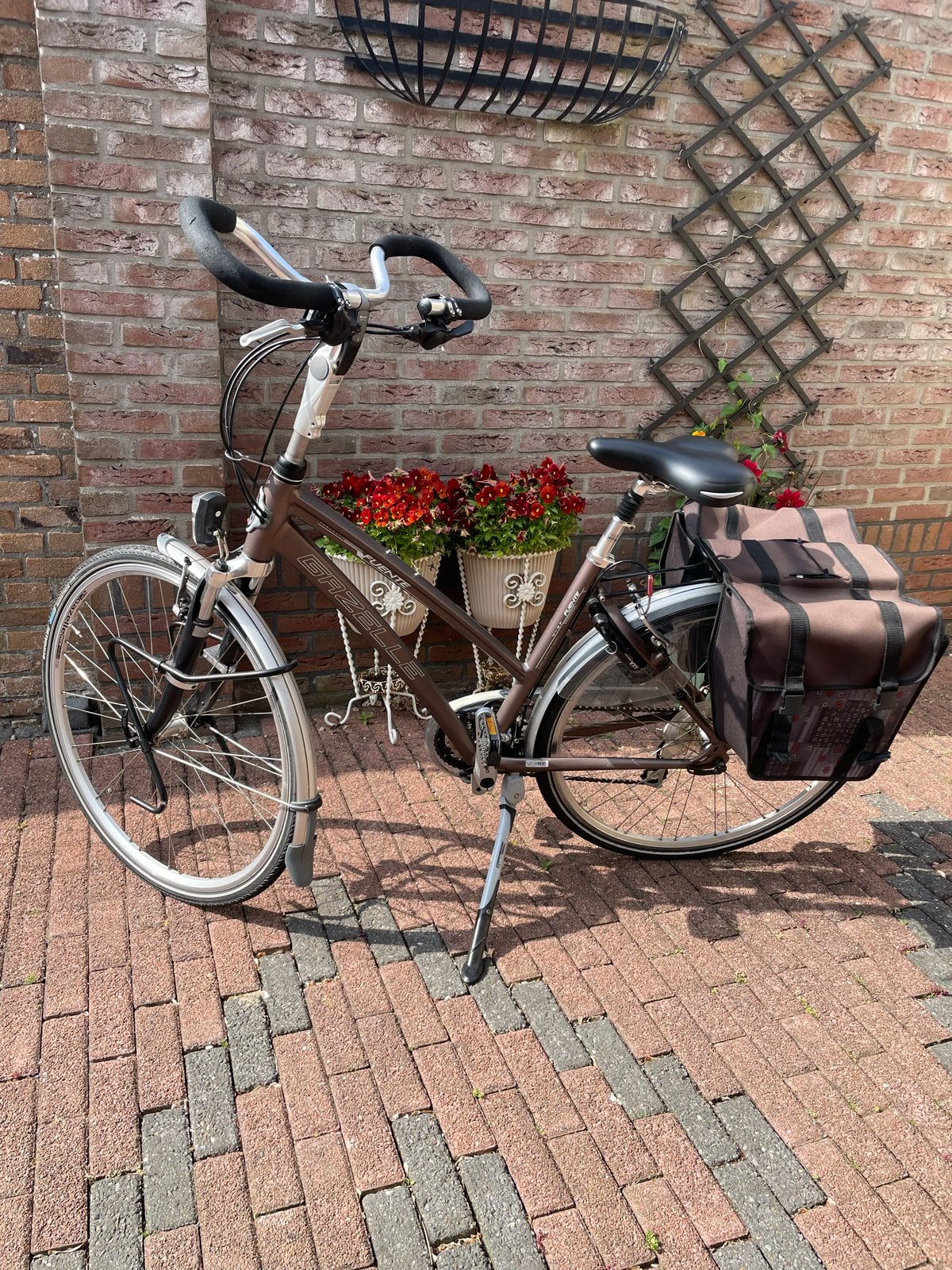 Gazelle Fuente damesfiets - Comfortabel en compleet, Velgrem, Versnellingen, Ophalen of Verzenden, Gazelle