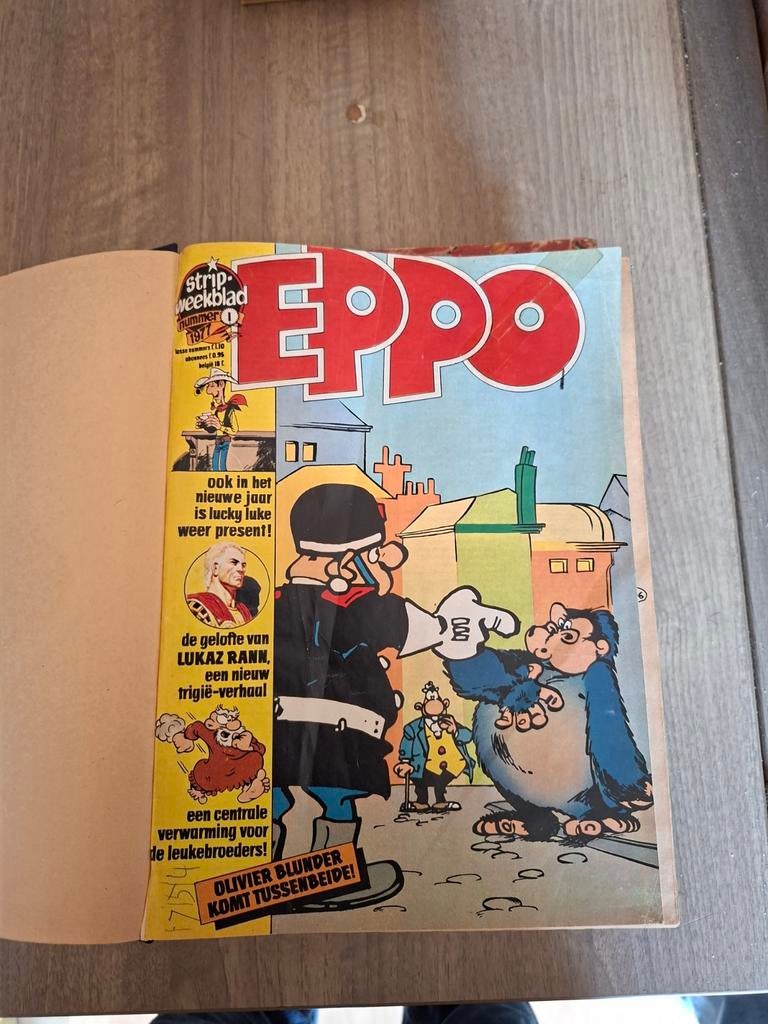 4 Ingebonden Eppo Tijdschriften - Verzamelalbums, Meerdere stripboeken, Ophalen of Verzenden, Gelezen, Diverse