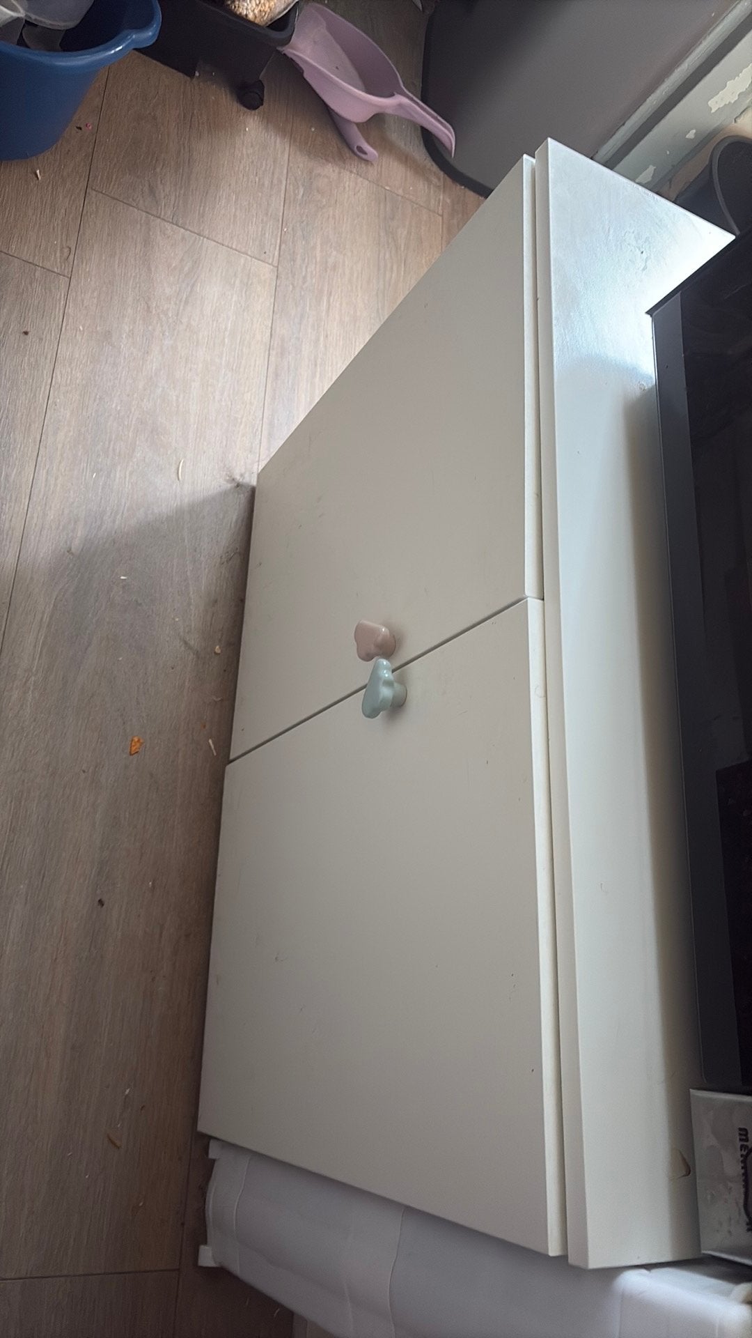 Platsa basis Kast met twee grote stevige draadmanden, Ophalen, Zo goed als nieuw