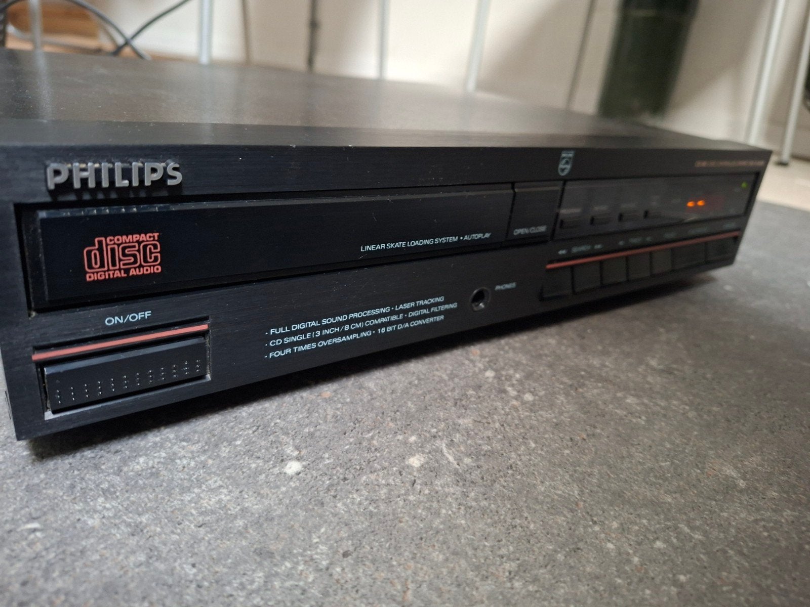 Philips cd 380, Ophalen of Verzenden, Zo goed als nieuw, Philips