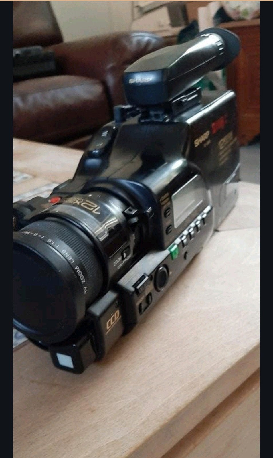 Sharp VL-S880 S-VHS Camcorder - Vintage Videocamera, Ophalen of Verzenden, Mini dv, 20x of meer