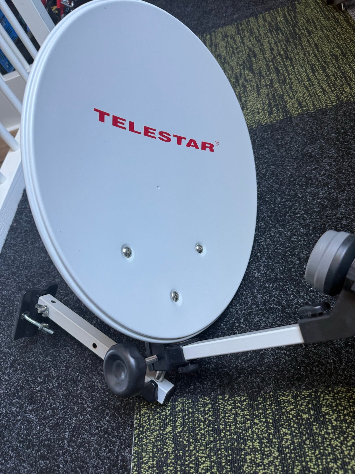 Telestar schotelantenne met Universal Twin LNB, Audio, Tv en Foto, Ophalen, Gebruikt, (Schotel)antenne, Overige merken