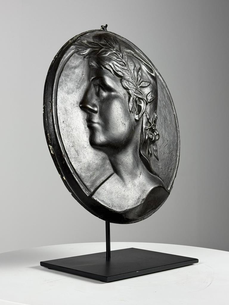 Gipsen Plaque 1915, Antiek en Kunst, Ophalen