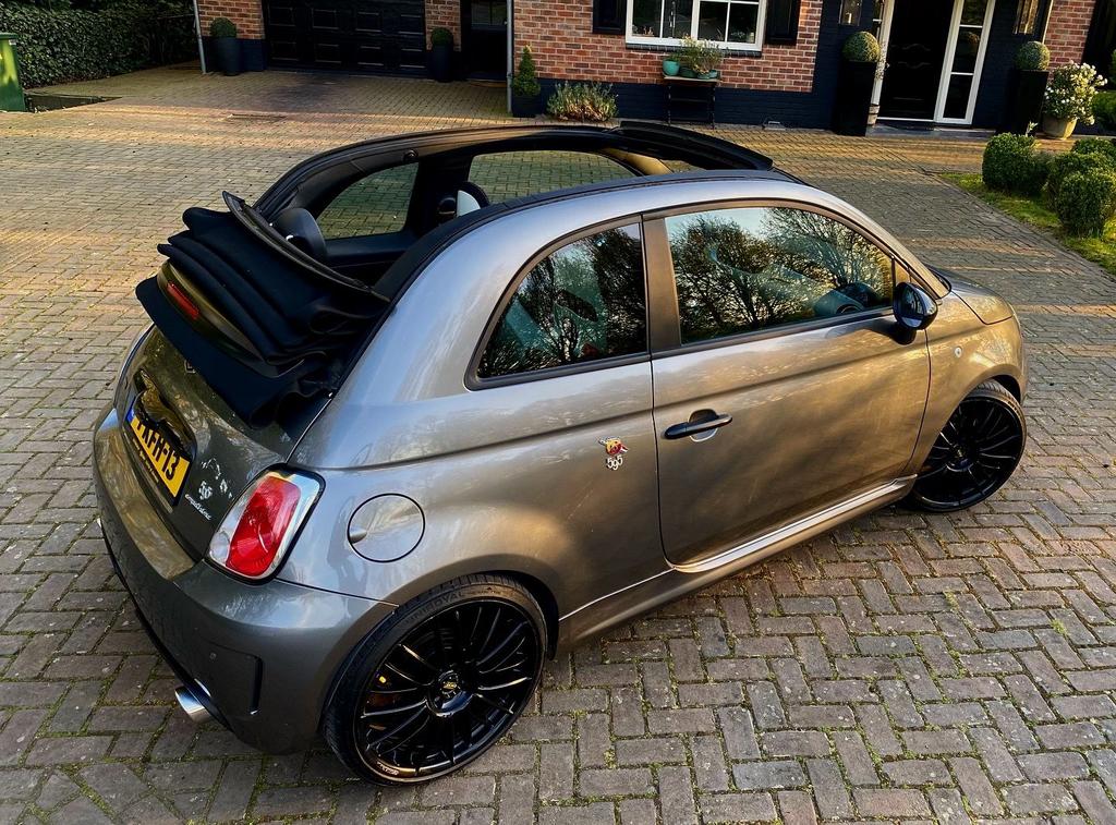 Zeer mooie 500 C SPORT 0.9 TwinAir ABARTH 595 Competizione, Auto's, 31 €/maand, Cabriolet, Origineel Nederlands, Handgeschakeld