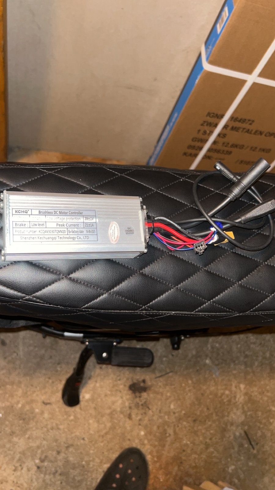 V20 controller begrensd rode motorkabel, Ophalen of Verzenden