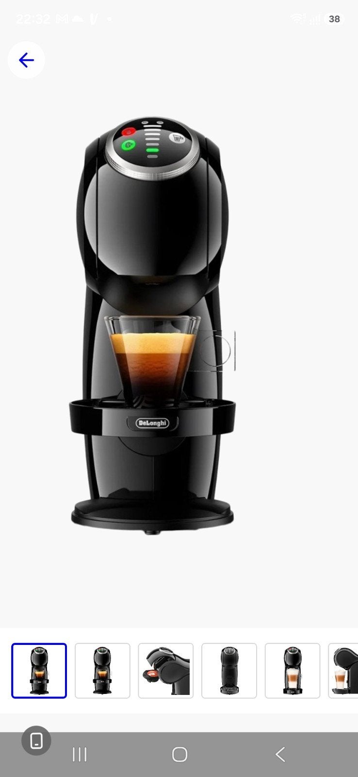 De'Longhi Nescafé Dolce Gusto Genio S  Koffiecupmachine, Ophalen, Koffiepads en cups, Koffiemachine, Zo goed als nieuw