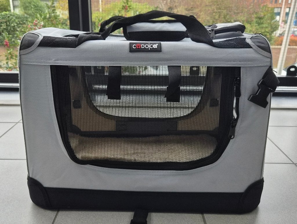 Reisbench-tas puppy, kleine hond of kat, Ophalen, Zo goed als nieuw