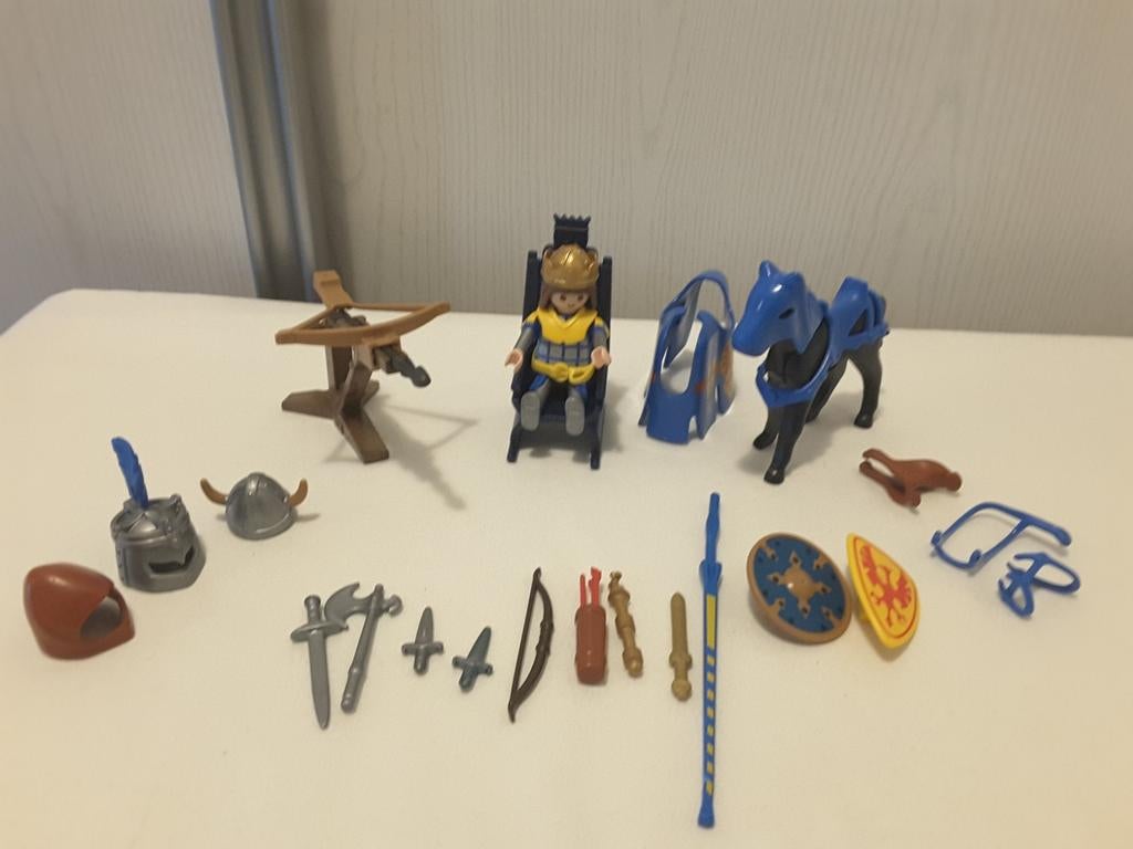 Playmobil 4339 multiset ridder compleet, Ophalen of Verzenden, Gebruikt, Complete set