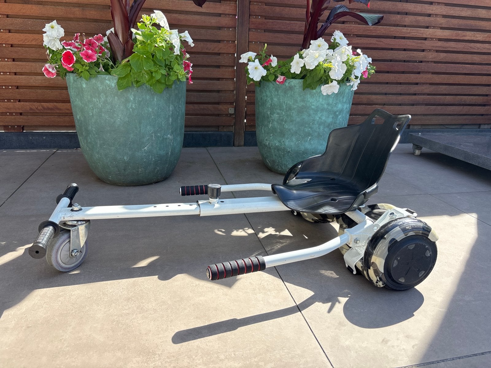Hoverboard met Kart - camouflage, Ophalen, Gebruikt, Overige typen