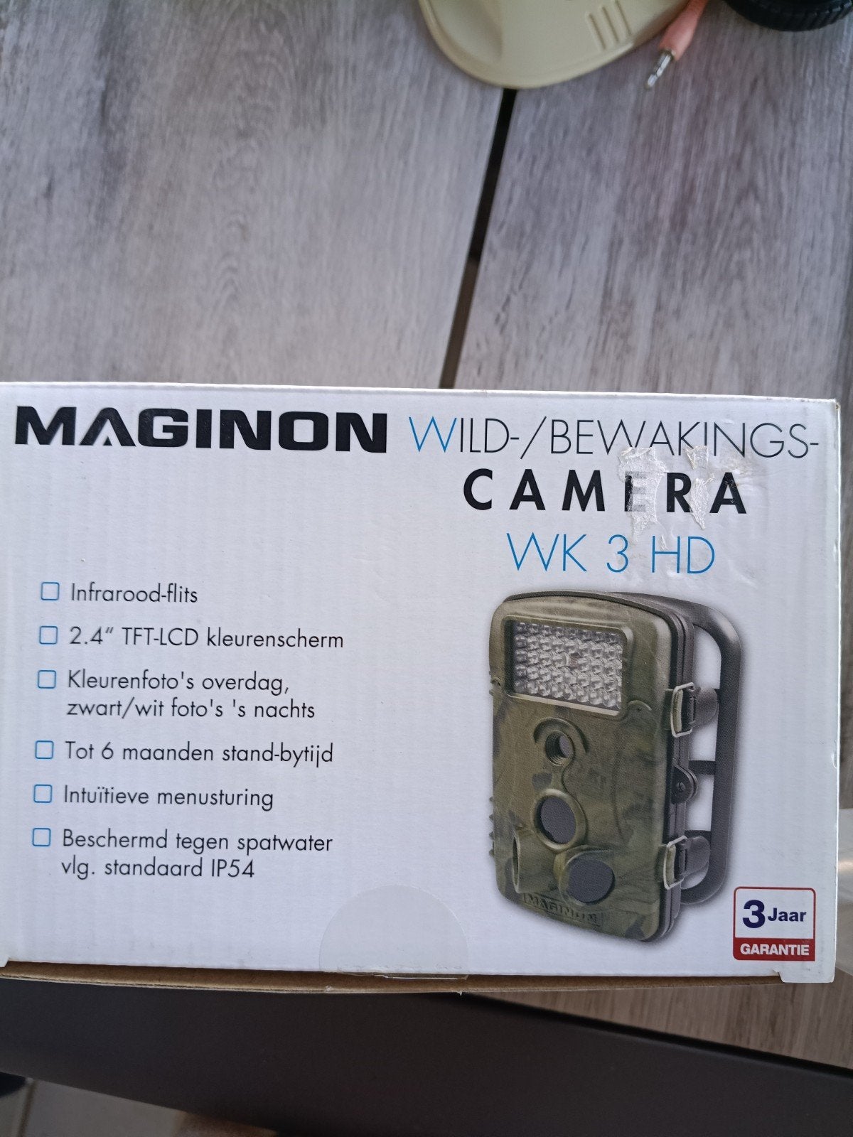 wild camera, Ophalen, Nieuw