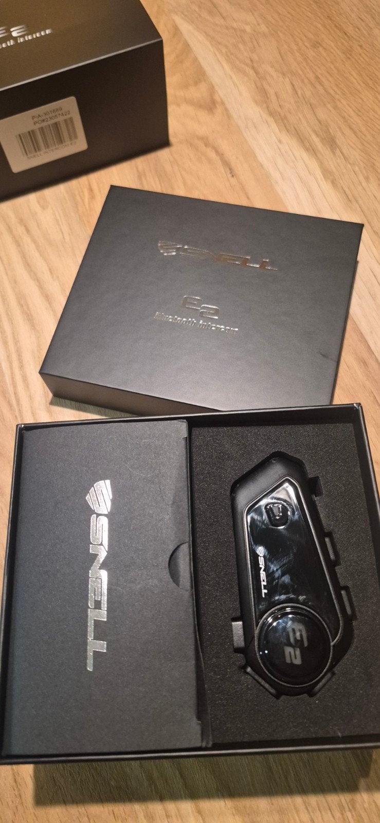 Snell E2 Bluetooth Motor helm Intercom, Ophalen of Verzenden, Zo goed als nieuw