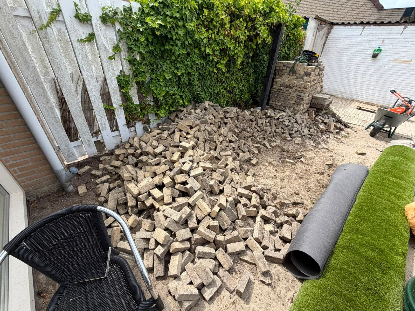 Gratis Klinkers Ophalen - Snel Weg!, Ophalen, Gebruikt, Klinkers, 10 m² of meer