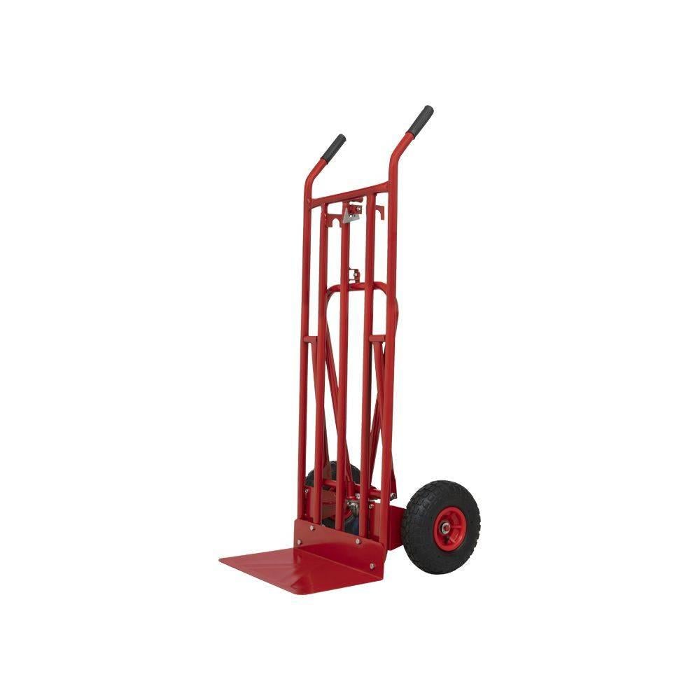 Steekwagen / transportwagen + steunwiel, Verzenden