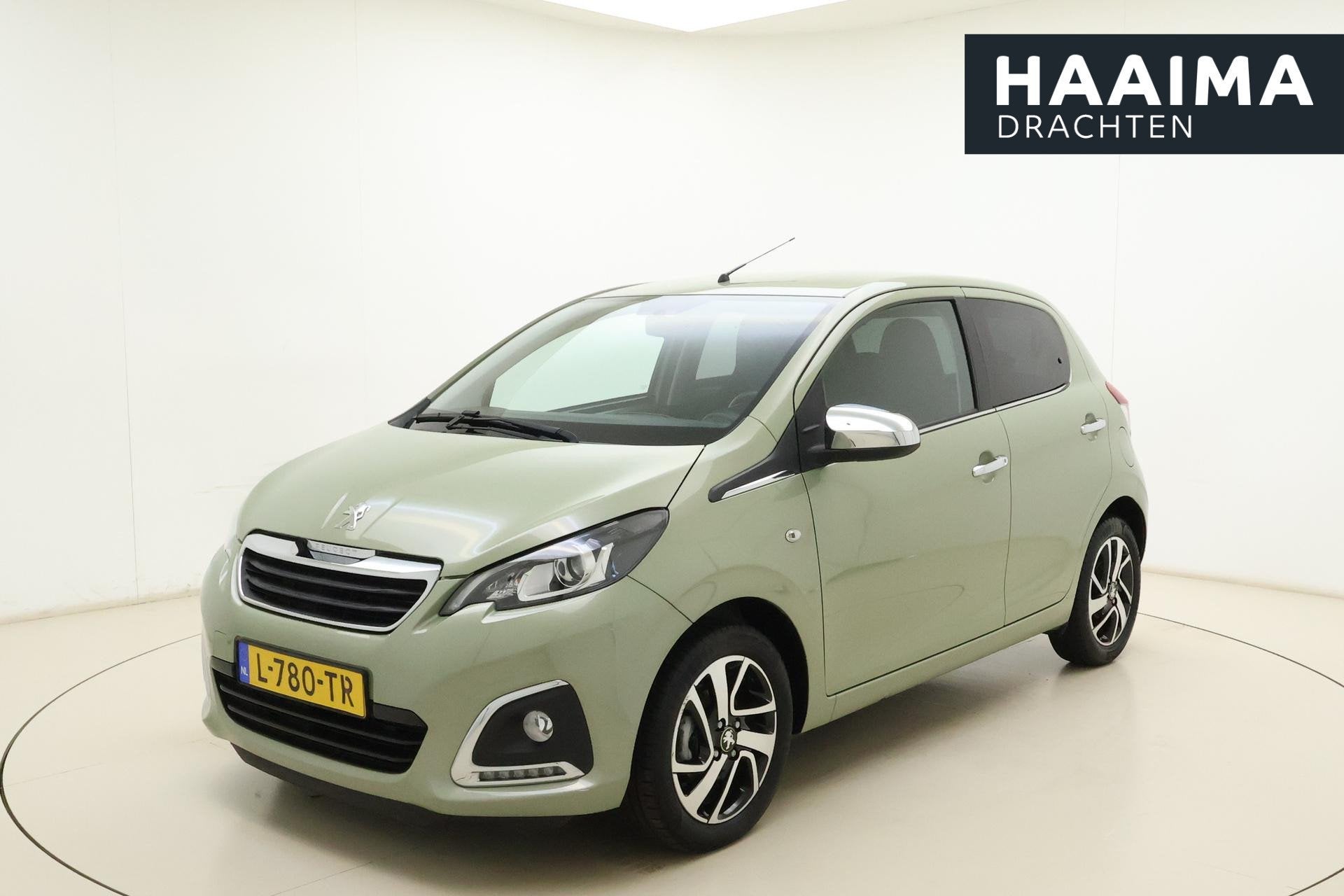 Peugeot 108 1.0 e-VTi Allure | 5 drs | Lage KM-stand | Clima, Voorwielaandrijving, Start-stop-systeem, Stof, Gebruikt