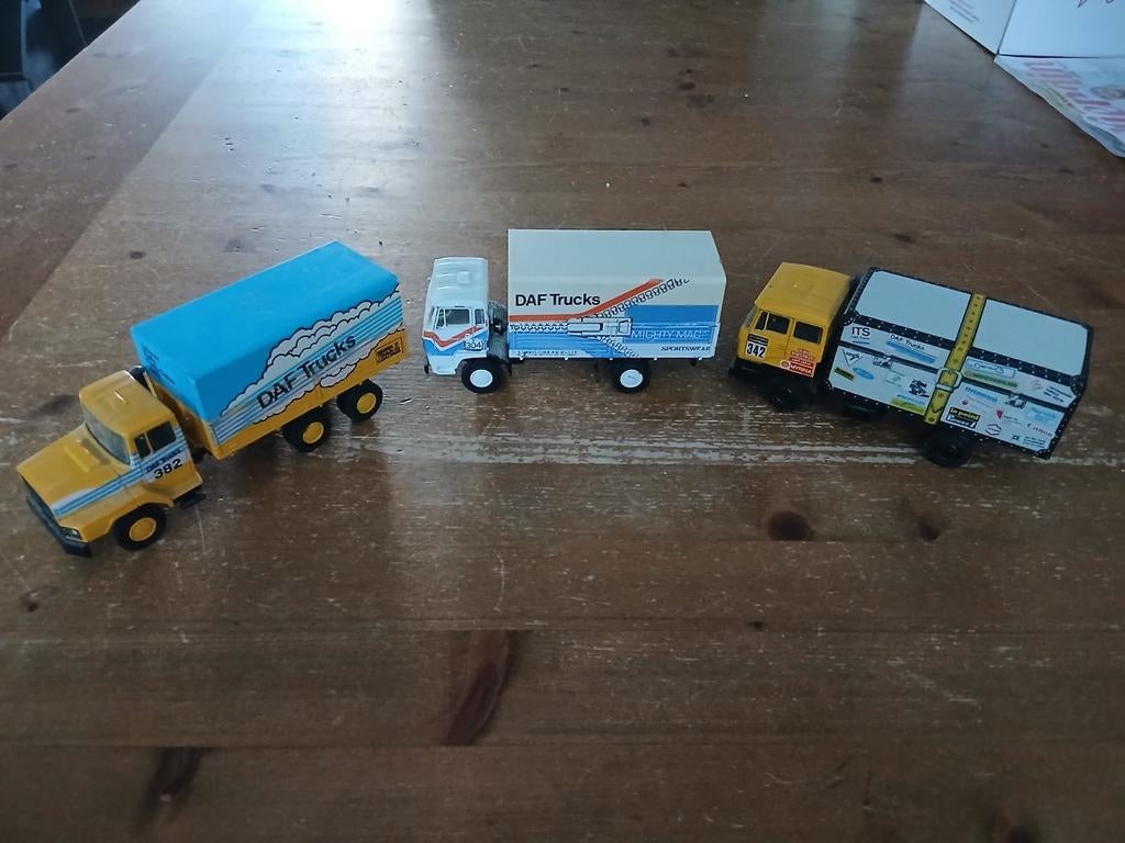 DAKAR TEAM DE ROOY.  25 EURO PER STUK 3 VOOR 60 EURO, Ophalen of Verzenden, Bus of Vrachtwagen