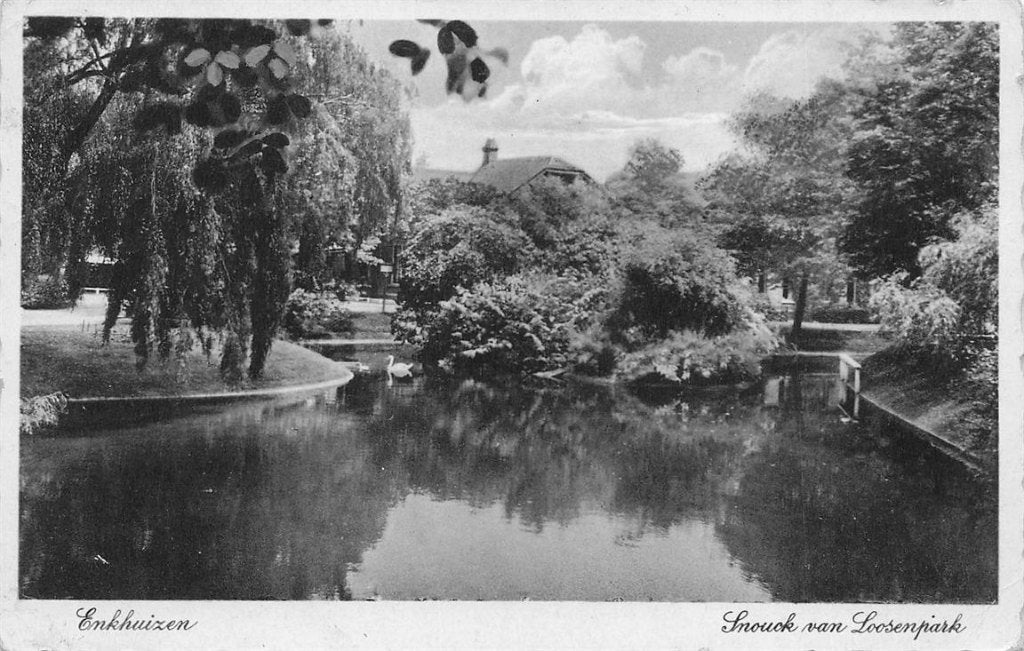 703-097-035 Enkhuizen Snouck Van Loosenpark, Verzenden, Voor 1920, Noord-Holland