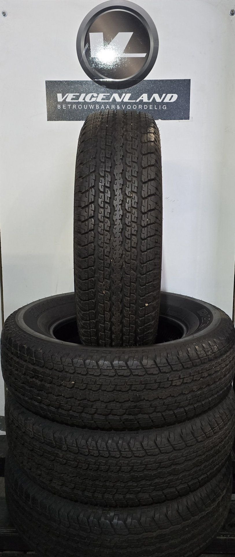 Bridgestone dueler H/T 840 255-70-18 2557018 255/70R18 113S, 18 inch, Gebruikt, 255 mm, -