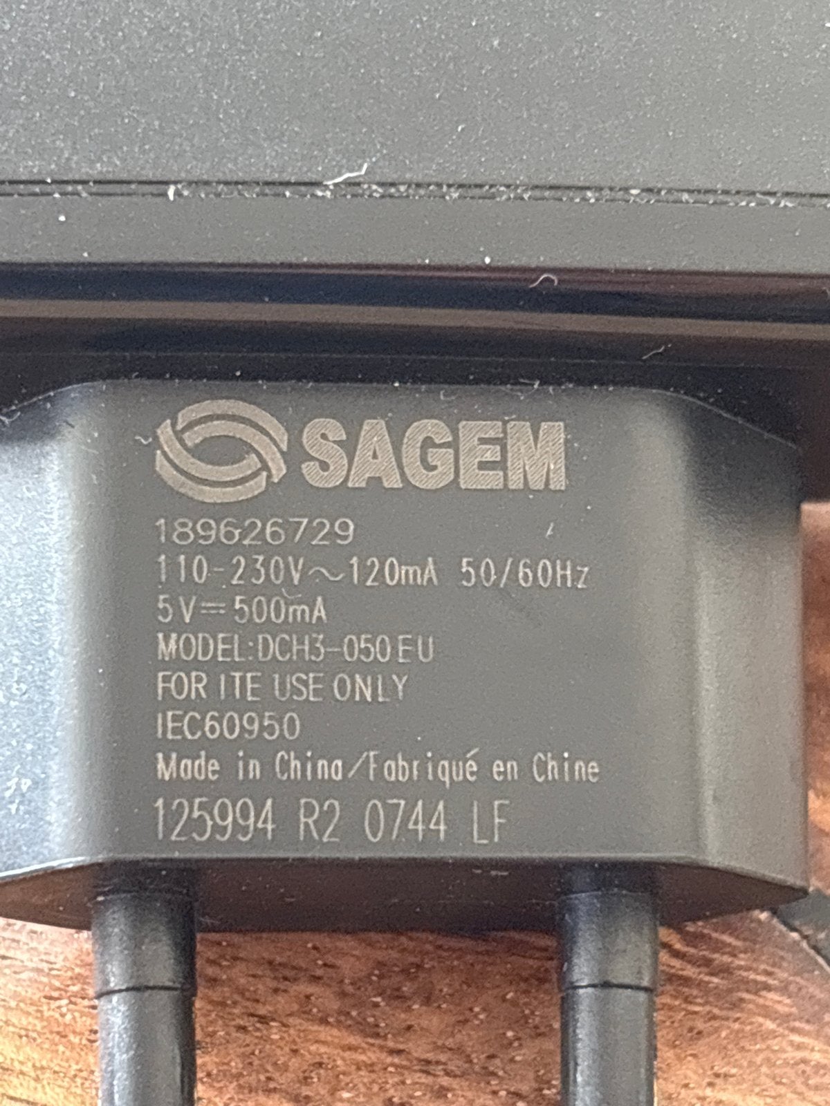 Sagem DCH3-050EU Oplader - Universeel, Universeel, Gebruikt, Adapter, Ophalen of Verzenden