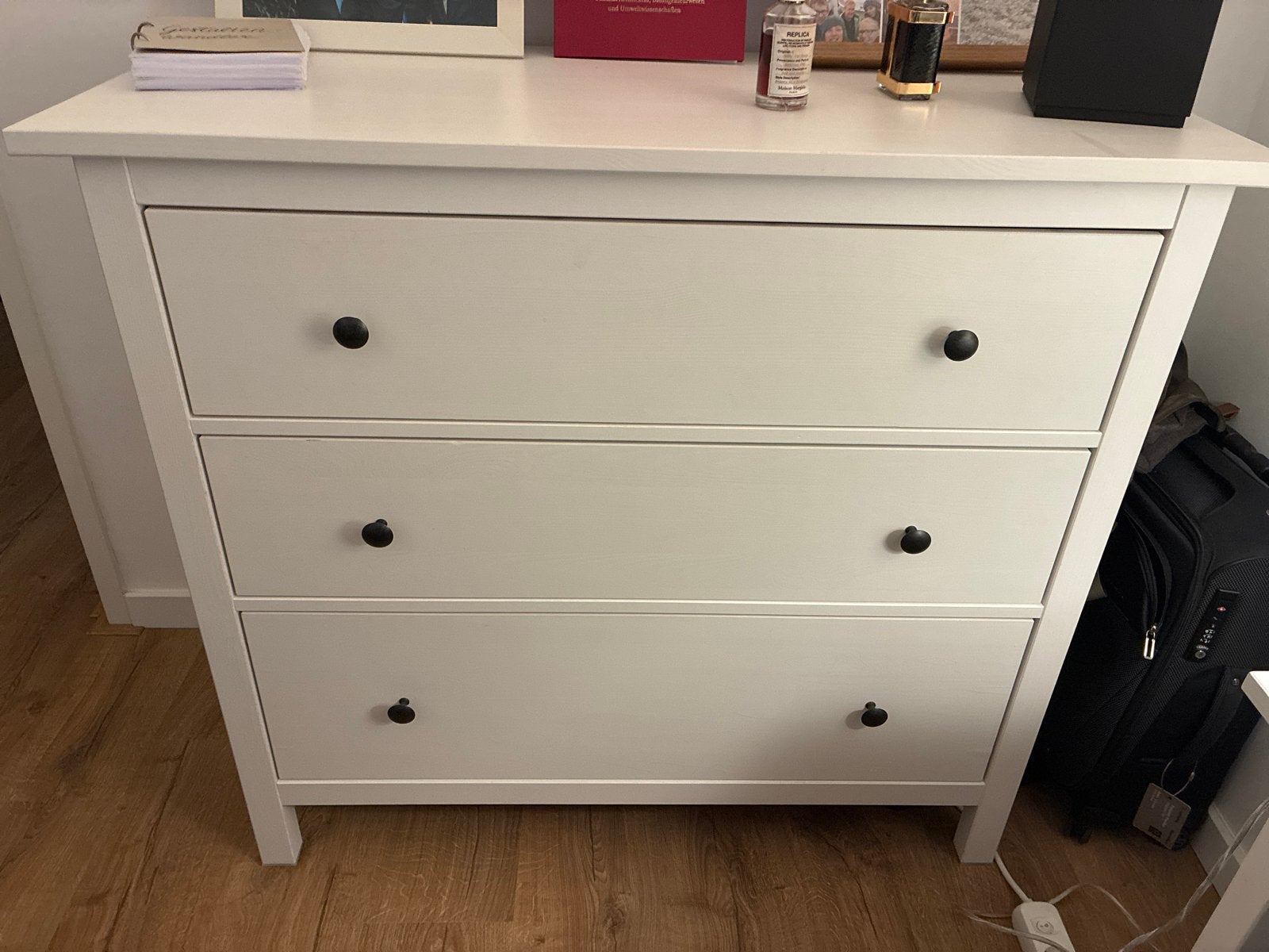 IKEA Hemnes ladekast - 108x96 cm - Goede staat, 3 of 4 laden, Ophalen, Gebruikt, 100 tot 150 cm