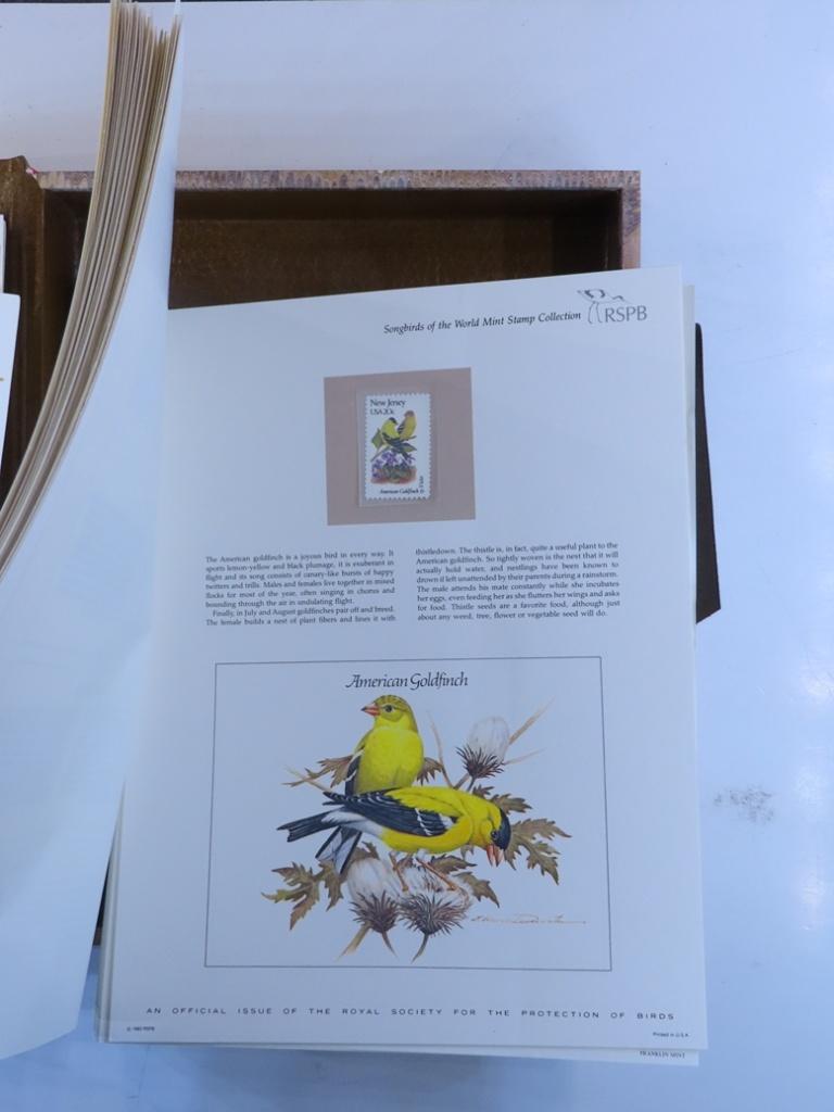 ZANGVOGELS - POSTFRIS op speciale kaarten - ca.60 (M138) 2/2, Ophalen of Verzenden, Buitenland