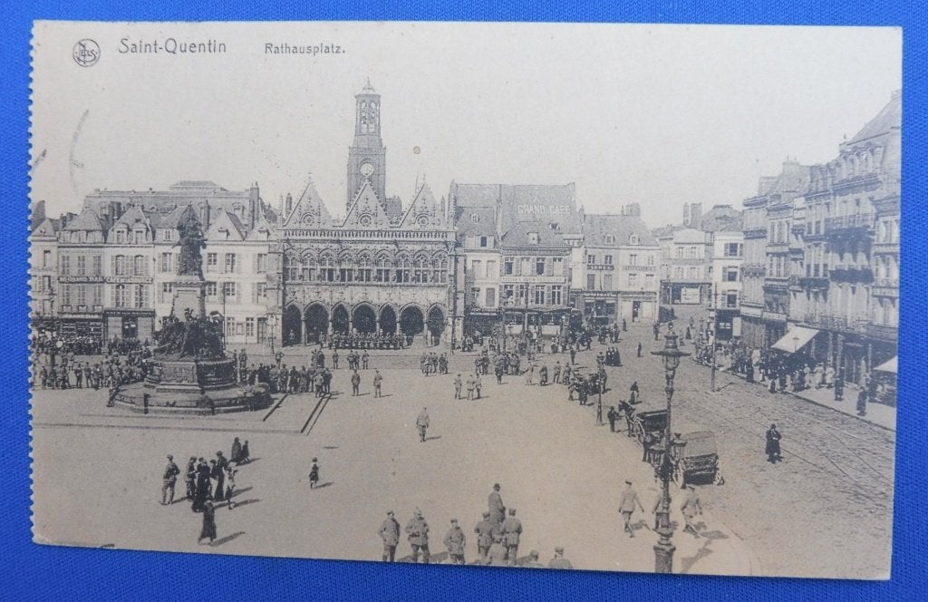 Duitse Feldpost WO1 Somme – Saint-Quentin 1916 (40), Verzenden, Landmacht, Duitsland, Foto of Poster