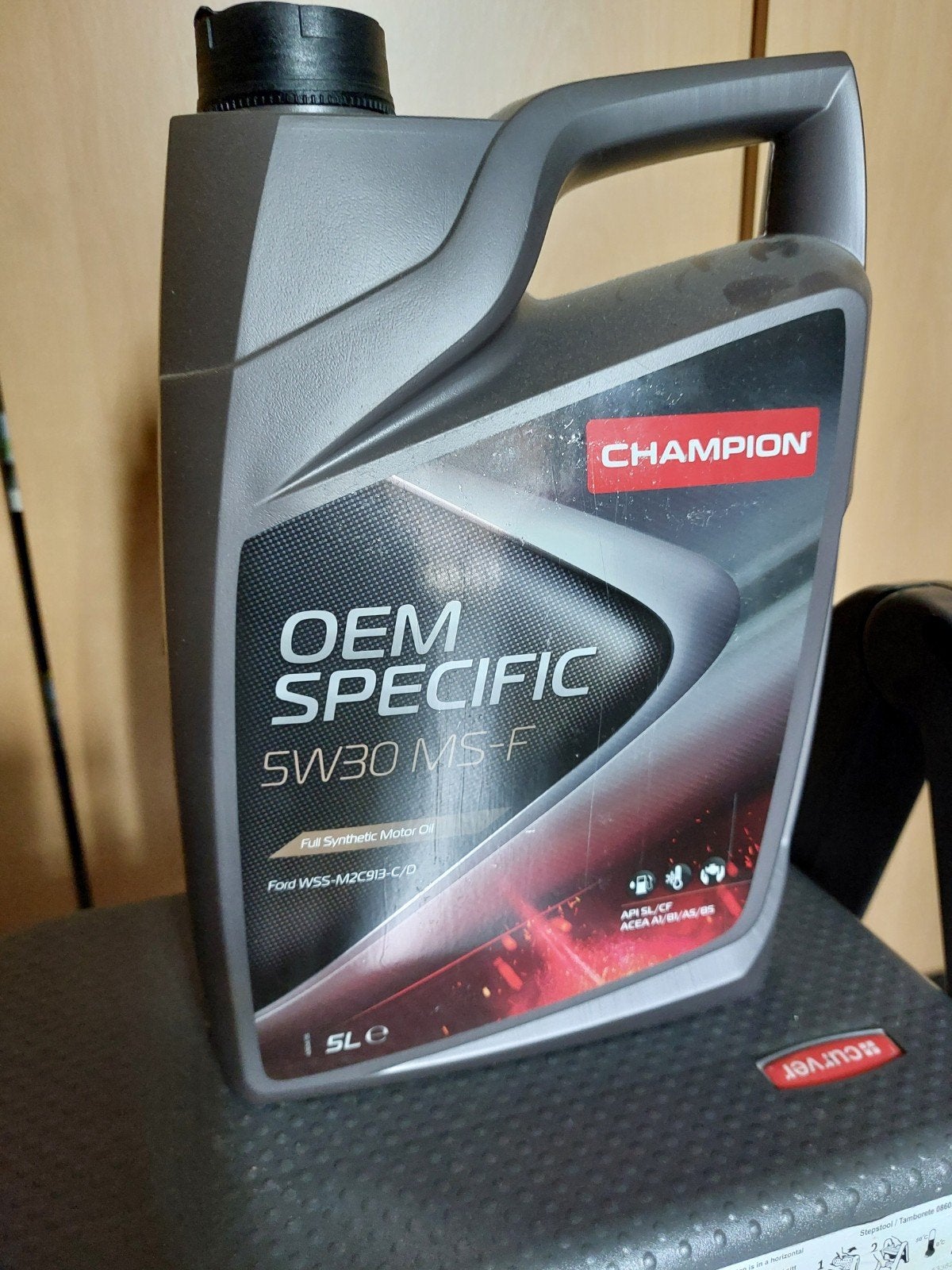 OEM Specific 5W30 MS-F motorolie, Ophalen