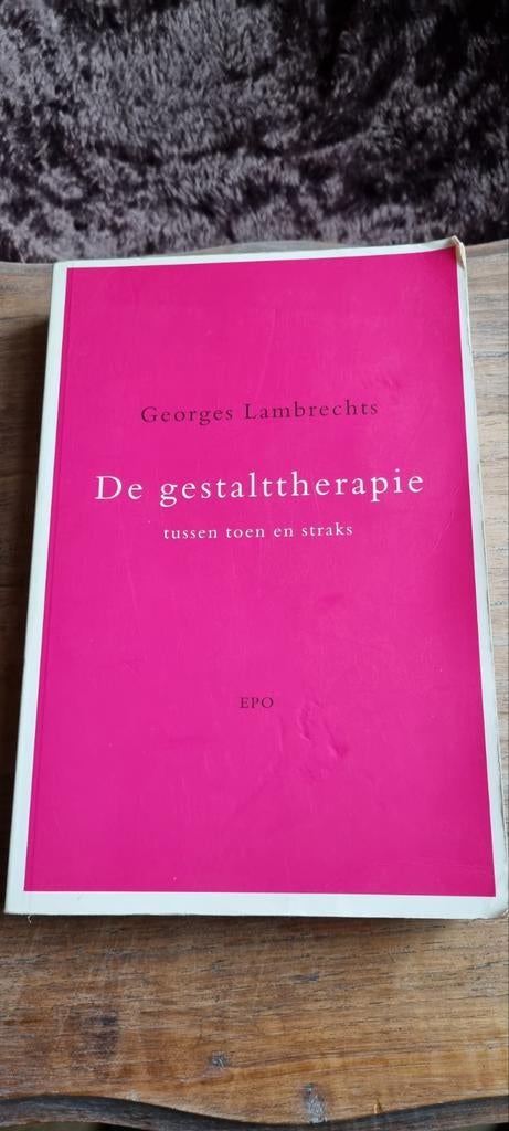 De Gestalttherapie: Georges Lambrechts, Ophalen of Verzenden, Gelezen, Klinische psychologie, Georges Lambrechts