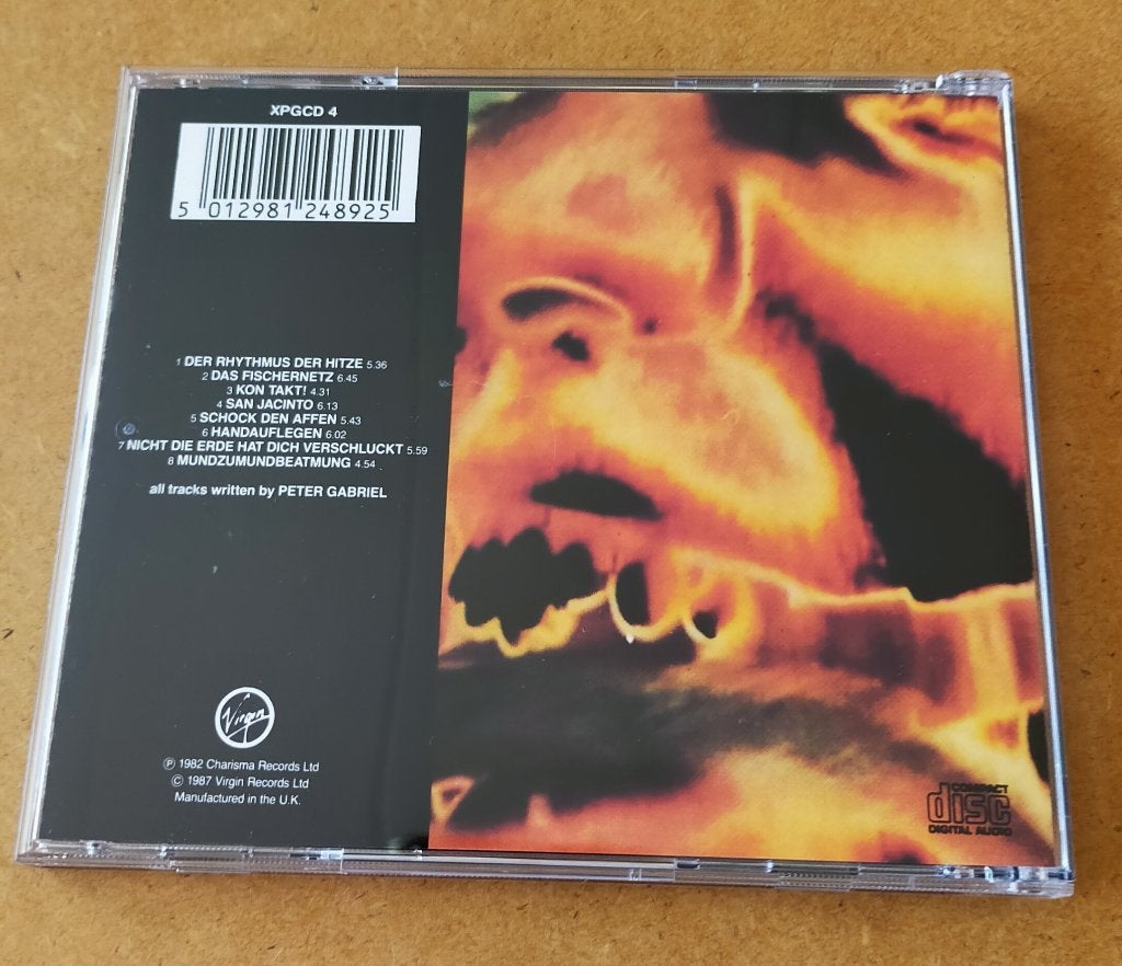 Peter Gabriel - Deutsches Album CD 1982/1987, Ophalen of Verzenden, Gebruikt, Poprock
